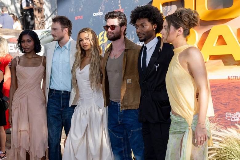 Madison Bailey Shines at 'Outer Banks' Farewell Event in LA