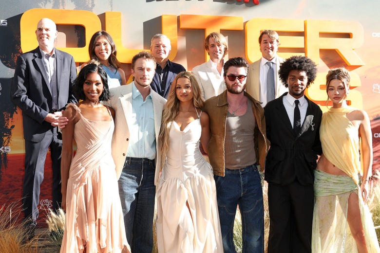 Madison Bailey Shines at 'Outer Banks' Farewell Event in LA