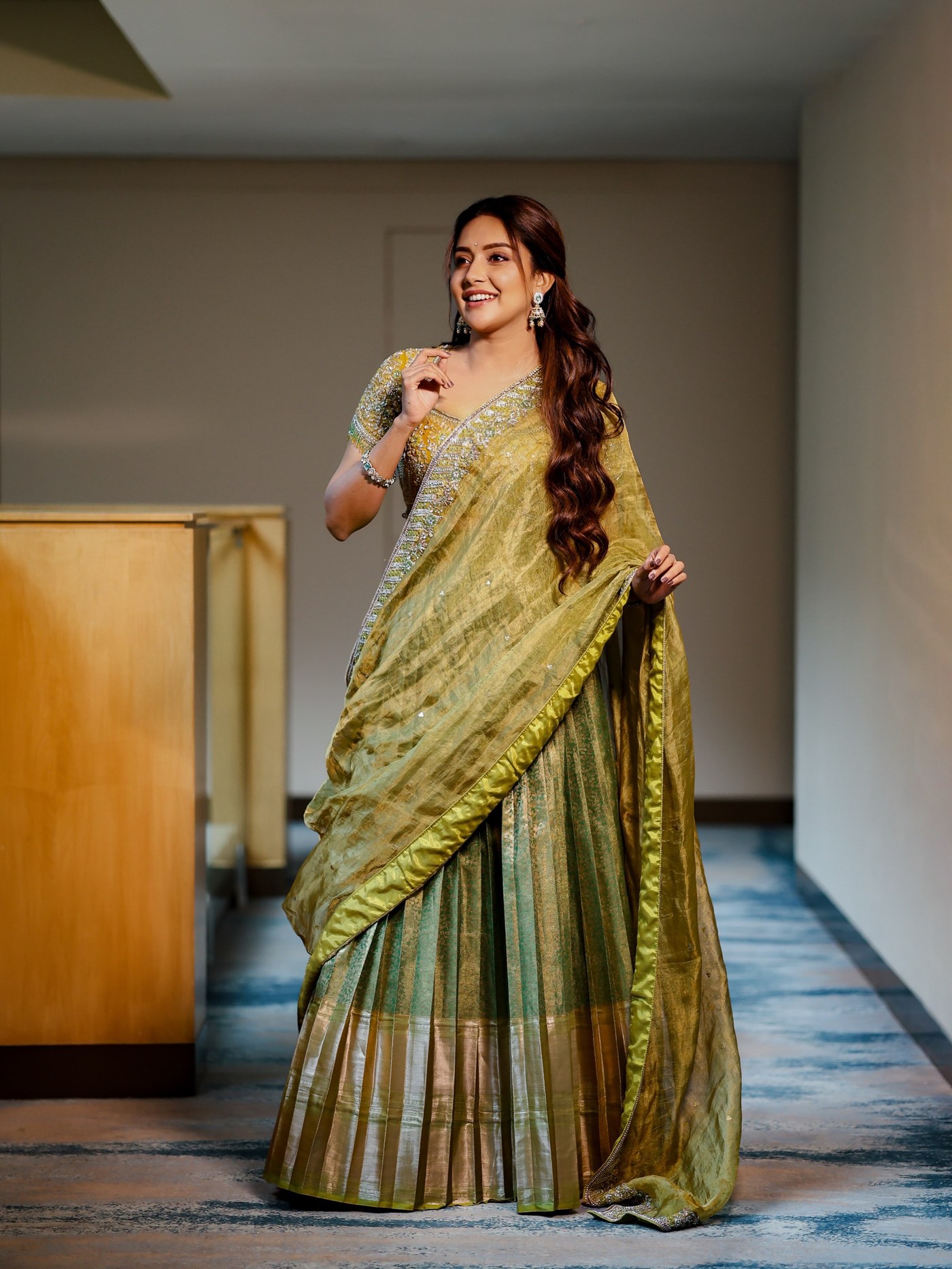 Mahima Nambiar Owns the Red Carpet with Regal Indian Flair