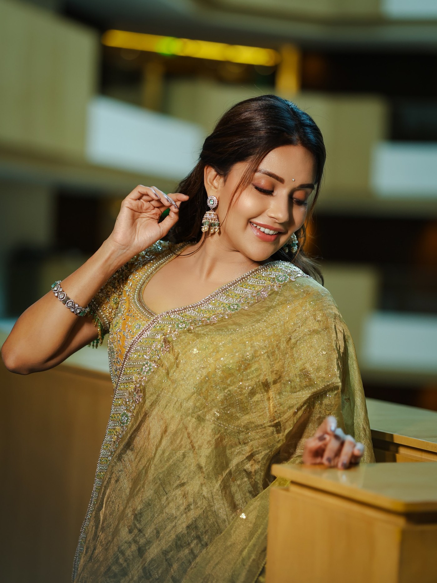 Mahima Nambiar Owns the Red Carpet with Regal Indian Flair