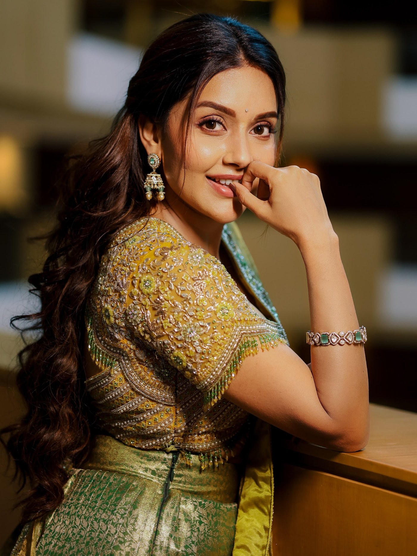 Mahima Nambiar Owns the Red Carpet with Regal Indian Flair