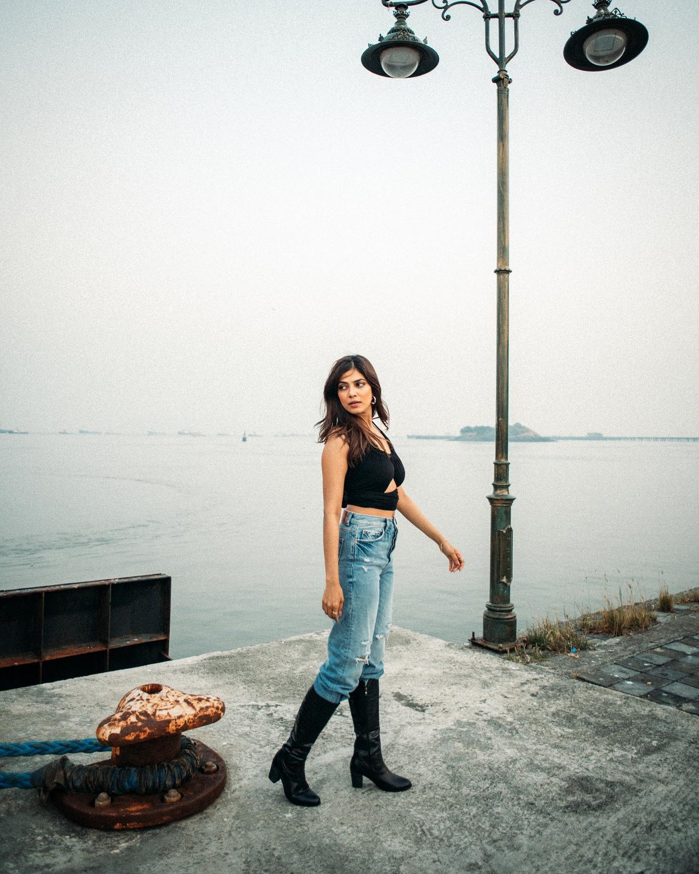 Malavika Mohanan Latest Photoshot Collection Fashion Views