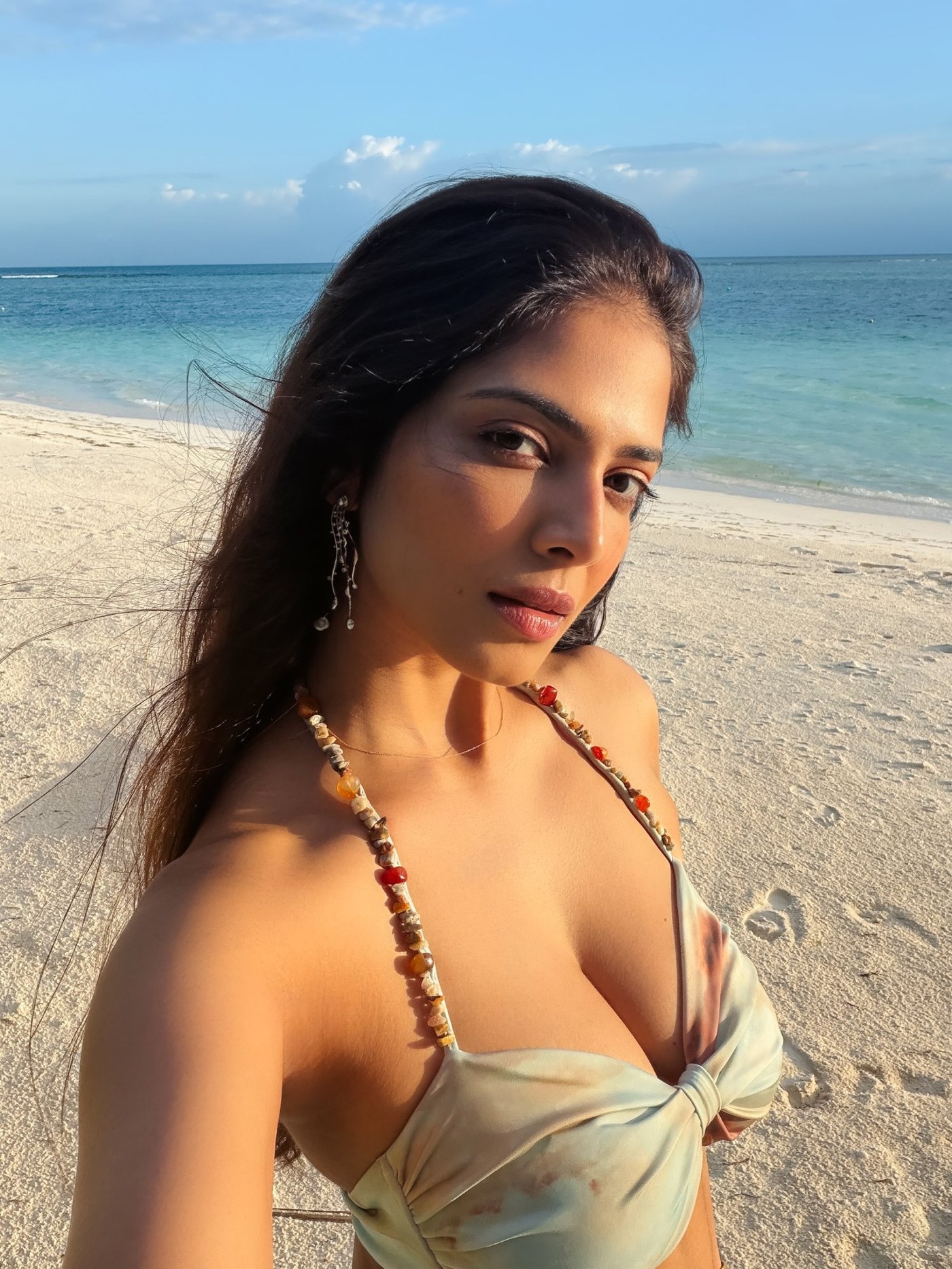 Malavika Mohanan's Bohemian Beach Vibe Is Redefining Chic Summer Style!