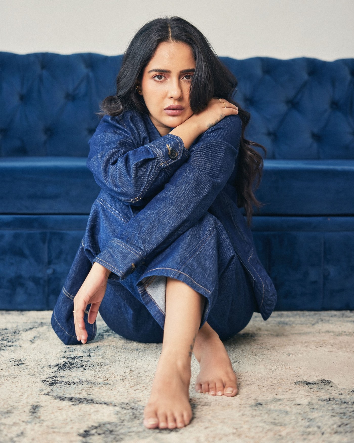 Malvi Malhotra Masters the Art of Denim Chic Streetwear Style