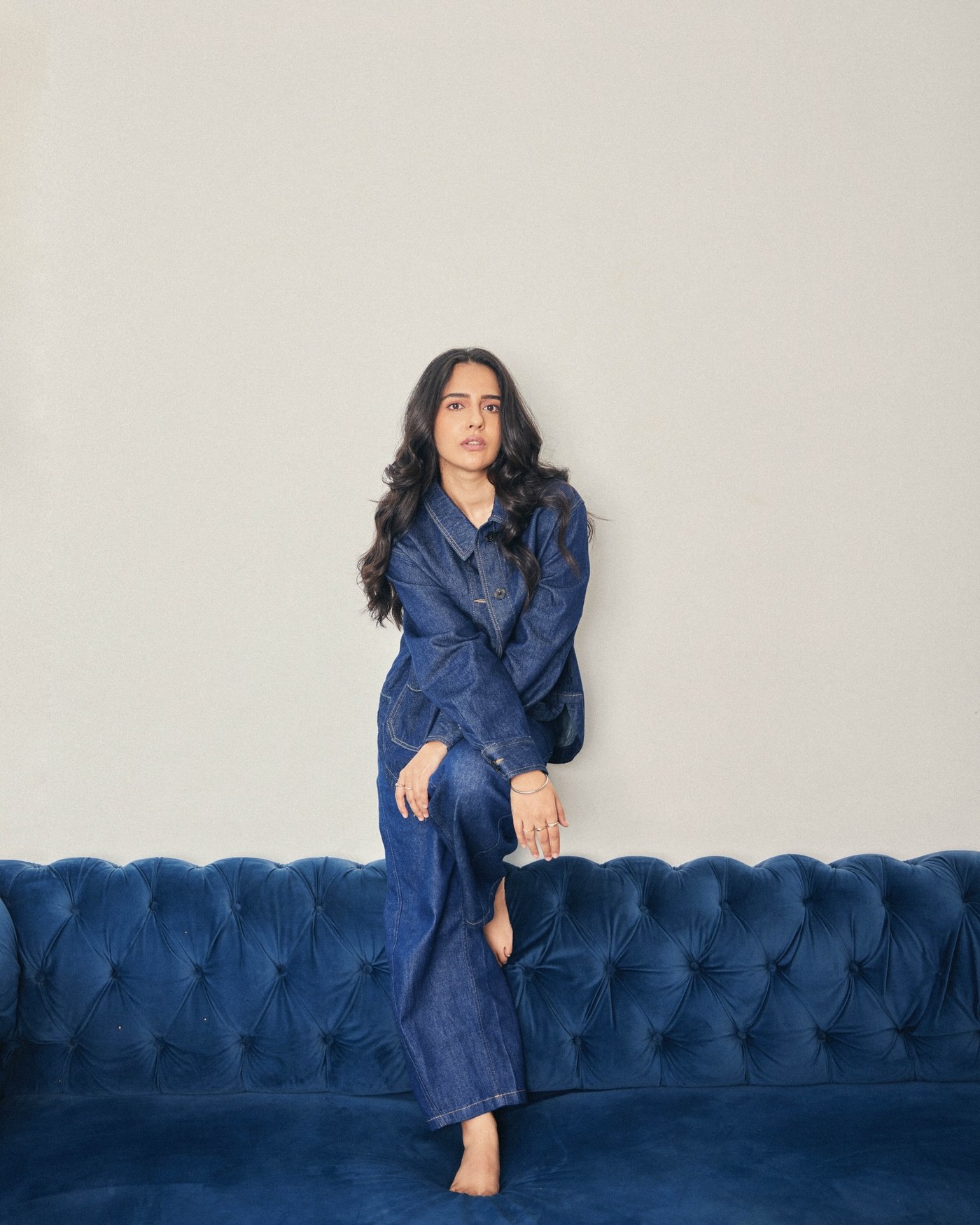 Malvi Malhotra Masters the Art of Denim Chic Streetwear Style