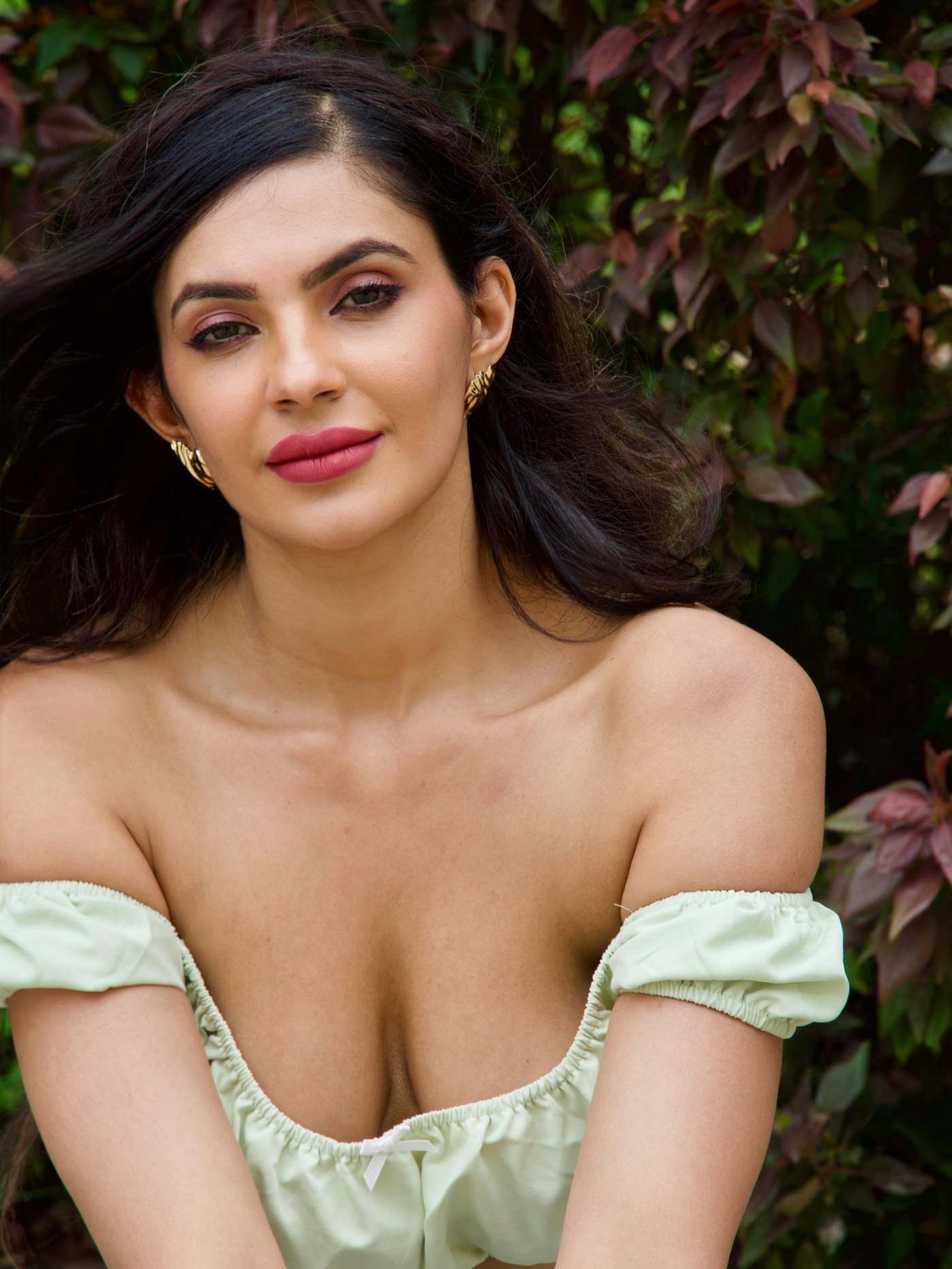 Manmeet Kaur Virk Steals the Spotlight in Chic Pastel Green Ensemble