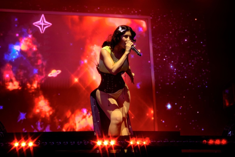 Marina Diamandis Lights Up Paris with Stunning Style at We Love Green Festival