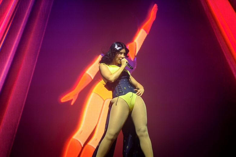 Marina Diamandis Lights Up Paris with Stunning Style at We Love Green Festival