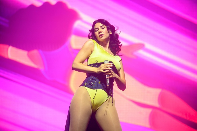 Marina Diamandis Lights Up Paris with Stunning Style at We Love Green Festival