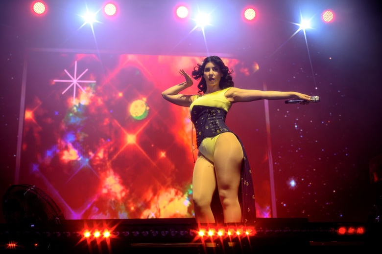 Marina Diamandis Lights Up Paris with Stunning Style at We Love Green Festival