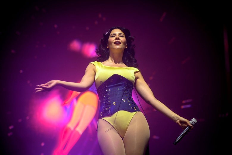 Marina Diamandis Lights Up Paris with Stunning Style at We Love Green Festival