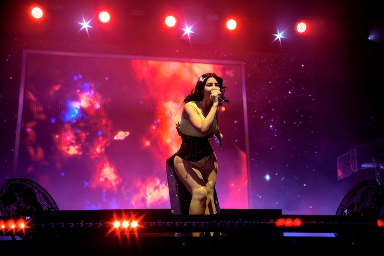Marina Diamandis Lights Up Paris with Stunning Style at We Love Green Festival