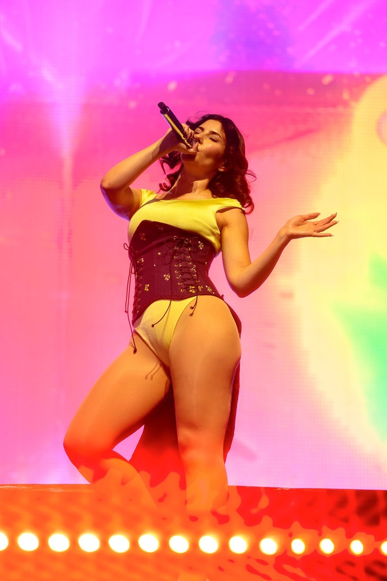 Marina Diamandis Lights Up Paris with Stunning Style at We Love Green Festival