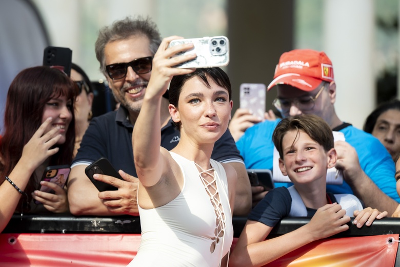Matilda De Angelis Radiates Glamour at the 56th Giffoni Film Festival