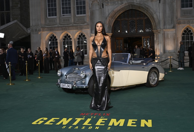 Maya Jama's Effortless Shine at the Red Carpet Event