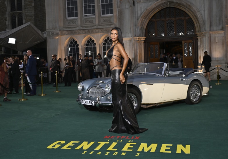 Maya Jama's Effortless Shine at the Red Carpet Event