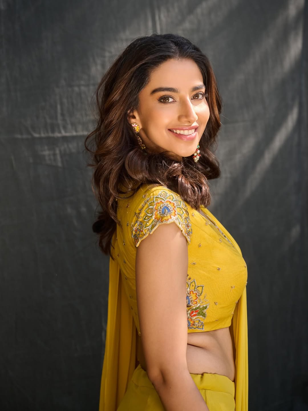 Meenakshi Chaudhary's Sharp Black and White Statement