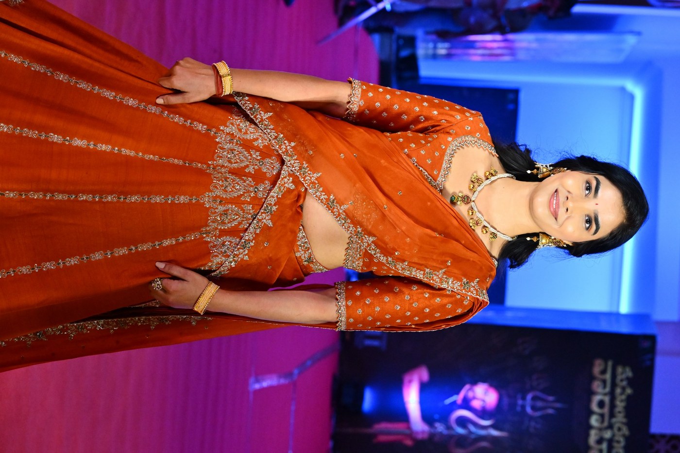 Meenakshi Goswami Radiates Timeless Indian Elegance on the Red Carpet
