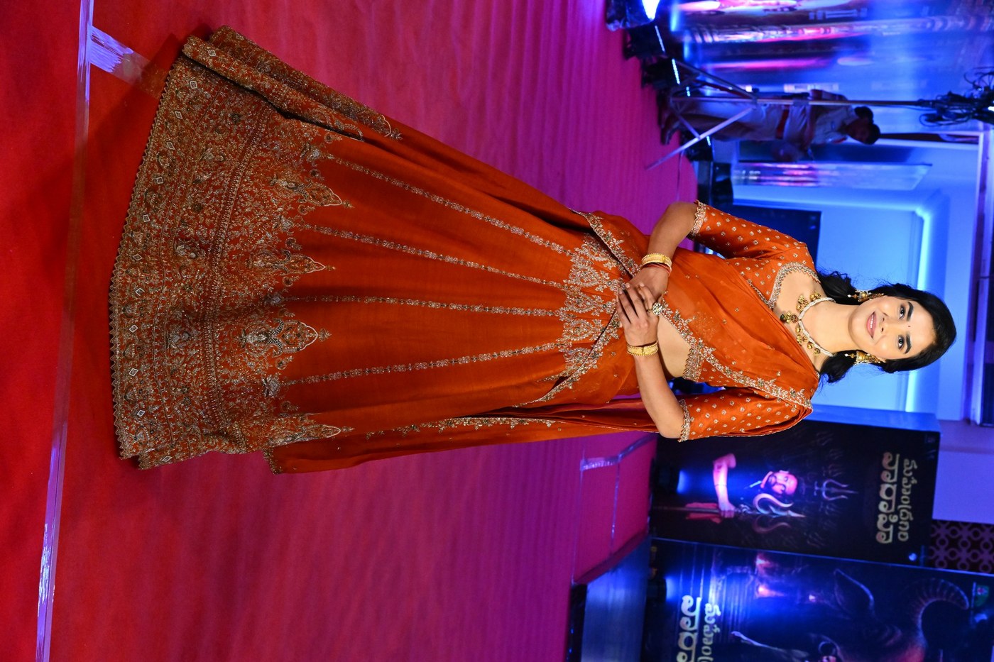 Meenakshi Goswami Radiates Timeless Indian Elegance on the Red Carpet