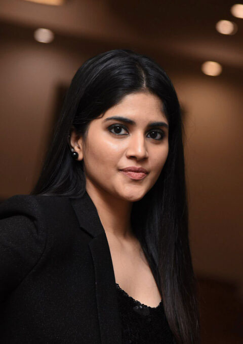 Megha Akash: Black Ensemble Glamour