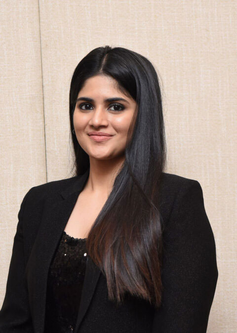 Megha Akash: Black Ensemble Glamour