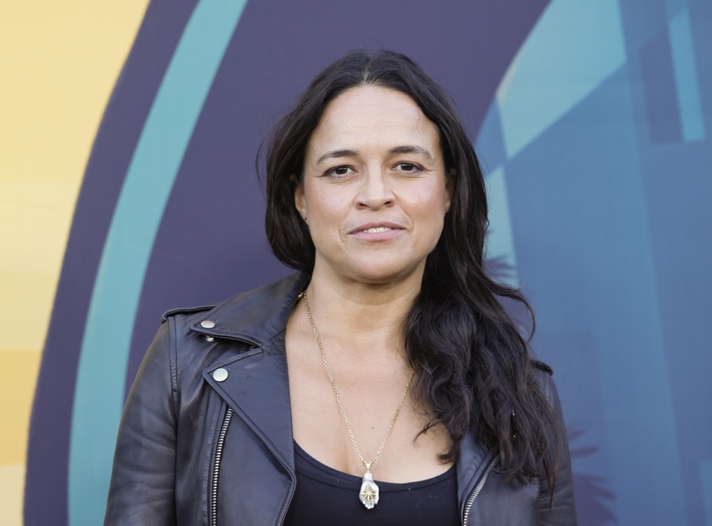 Michelle Rodriguez Brings Fierce Style to Hollywood Red Carpet Glamour