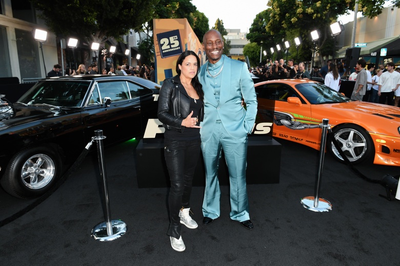 Michelle Rodriguez Brings Fierce Style to Hollywood Red Carpet Glamour