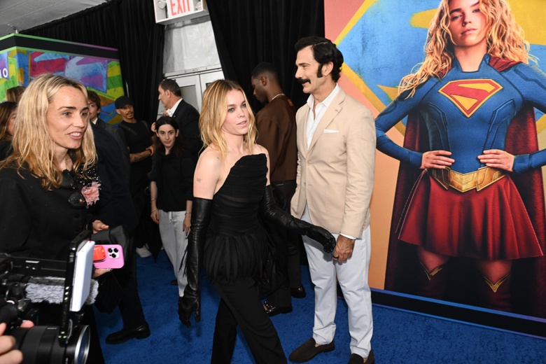 Milly Alcock Radiates Star Power at Supergirl World Premiere Event