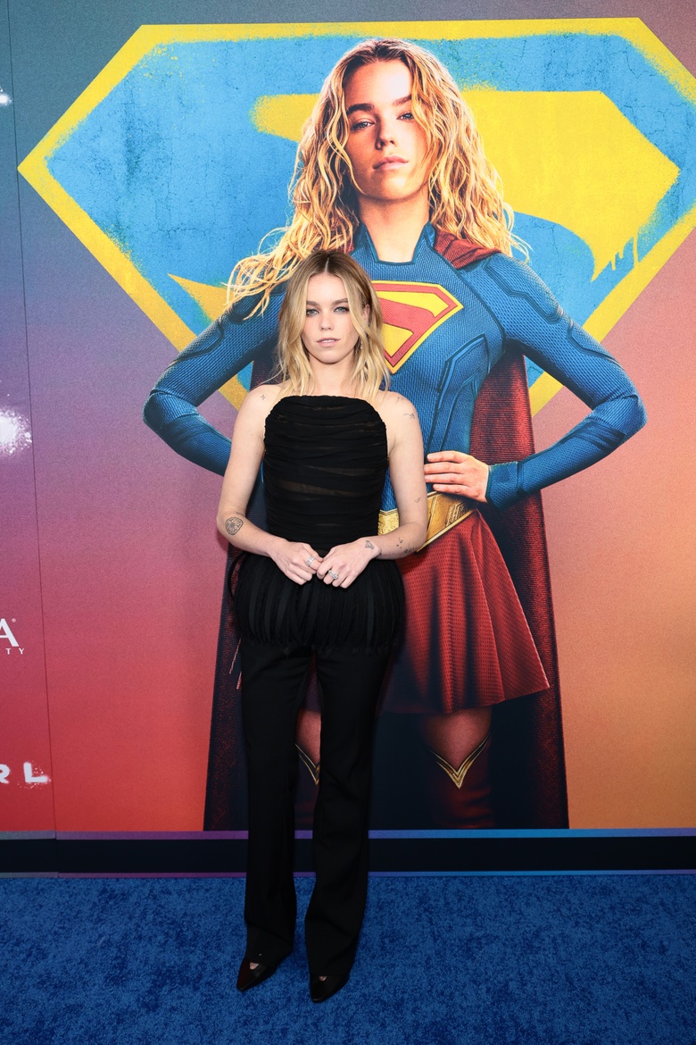 Milly Alcock Radiates Star Power at Supergirl World Premiere Event
