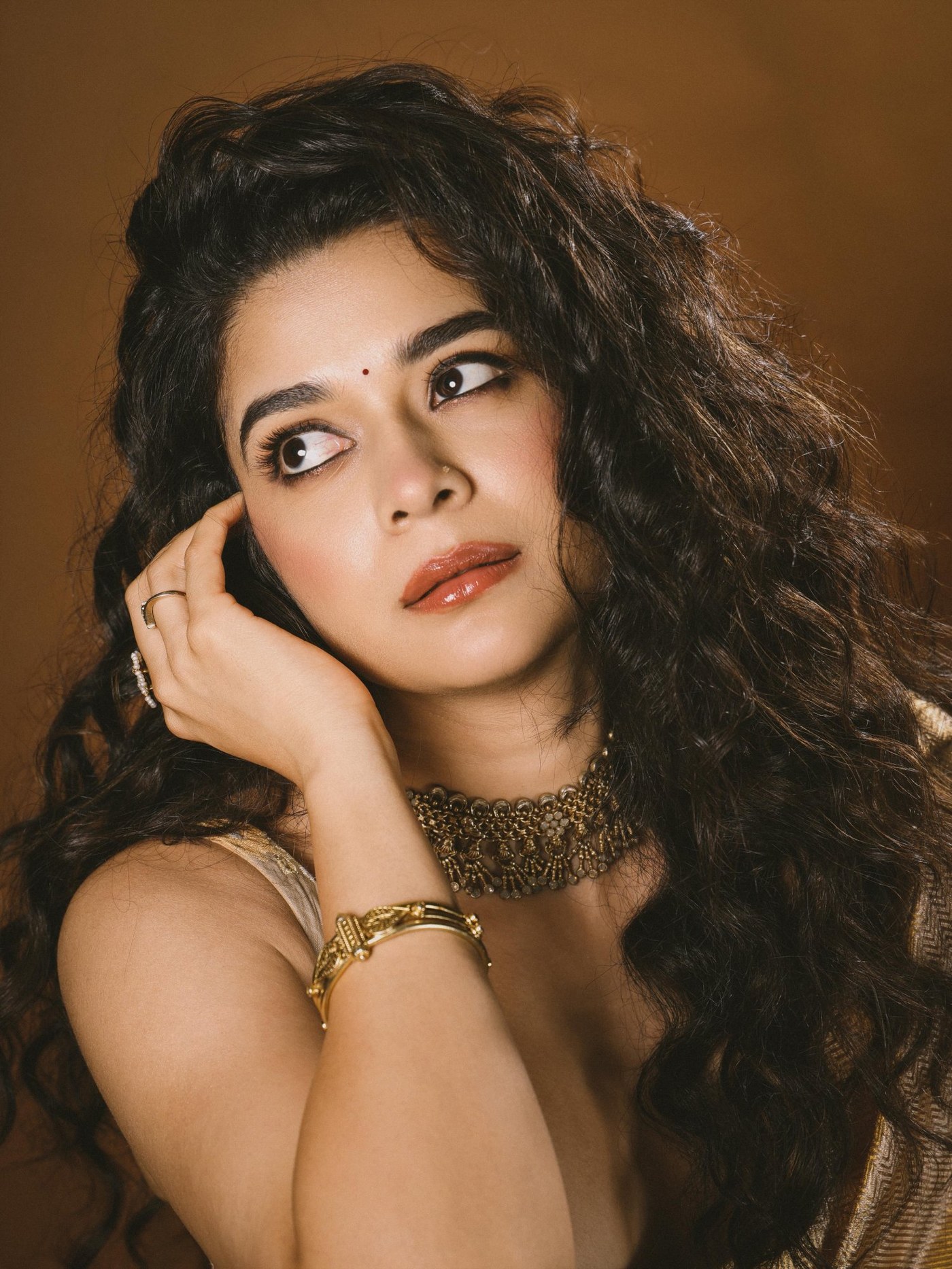 Mithila Palkar graces an event showing off a beautiful blend of classic saree style and modern elegance.