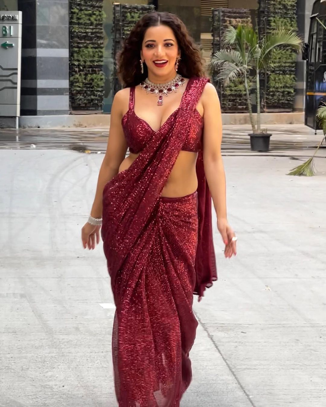 Monalisa Saree Glamour Photos Stunning Indian Actress Looks