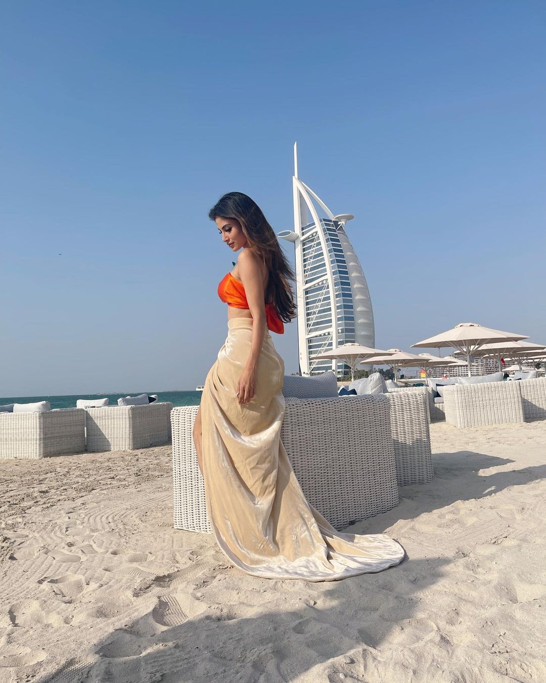 Mouni Roy's Glamorous UAE Photoshoot Collection