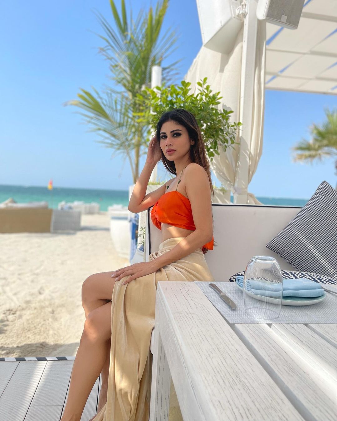 Mouni Roy's Glamorous UAE Photoshoot Collection