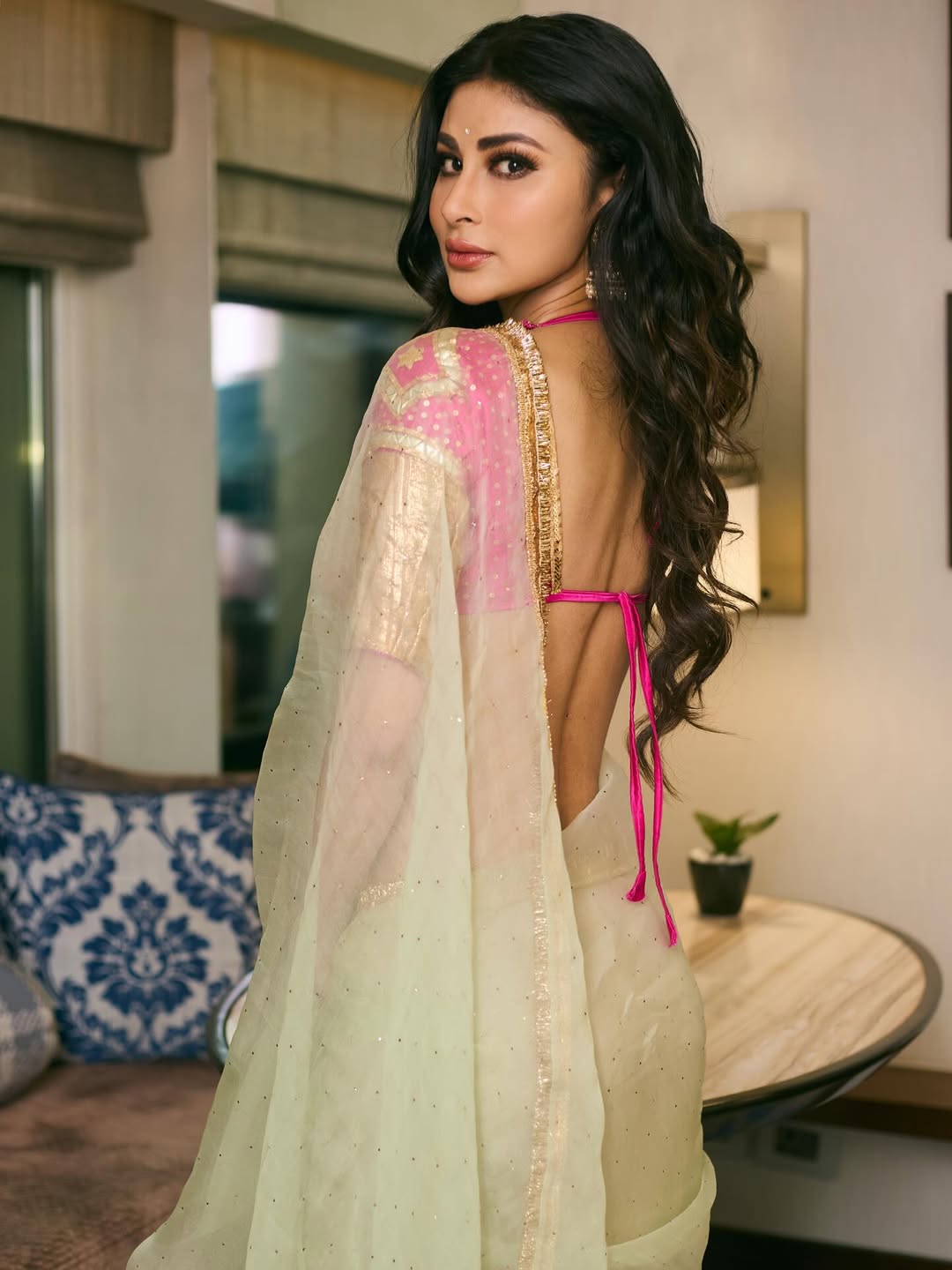 Mouni Roy's Stunning Pastel & Pink Ensemble