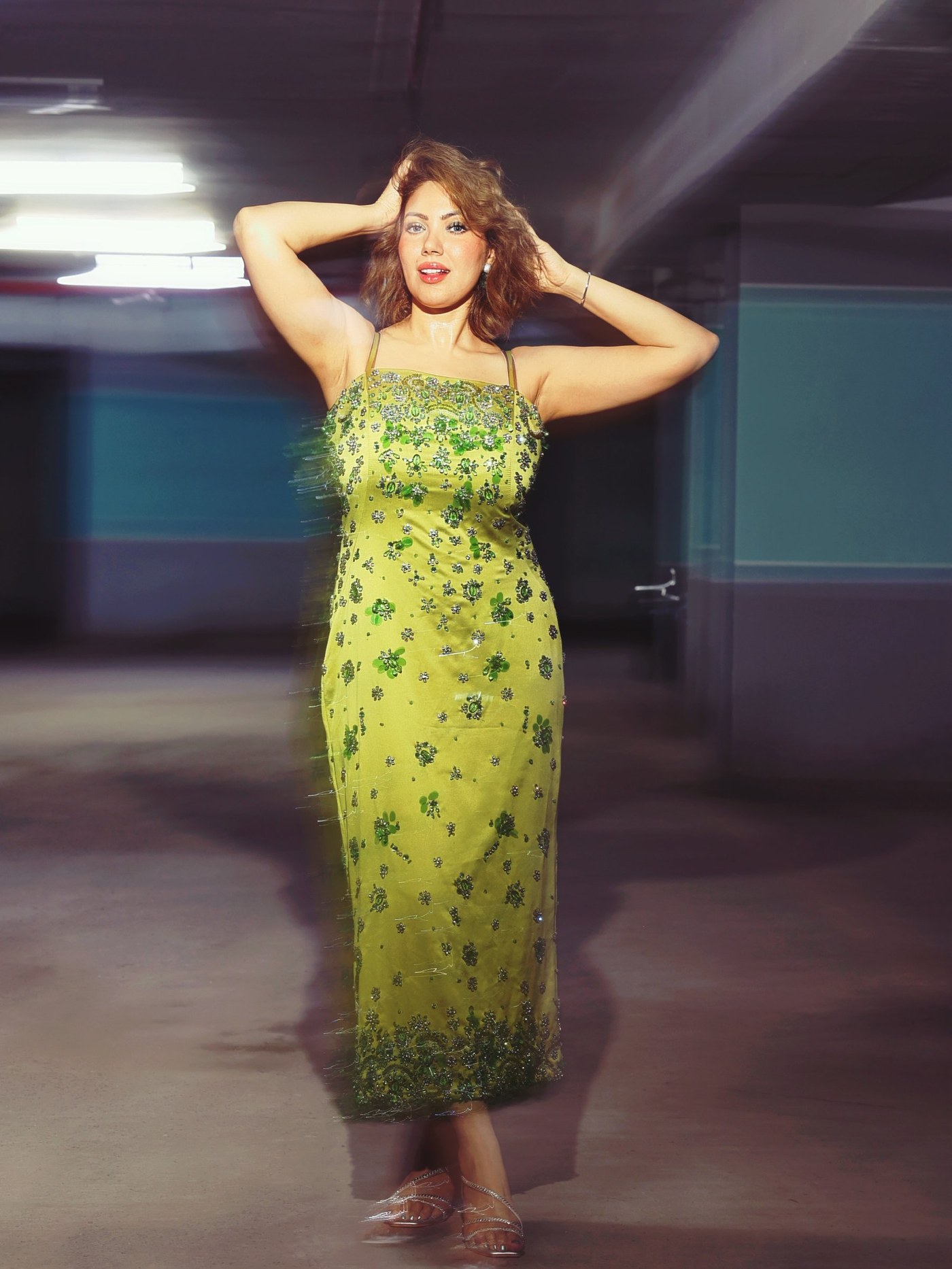 Munmun Dutta Radiates Confident Glamour in Bold Yellow Gown