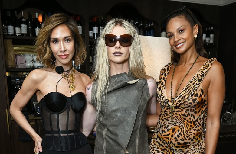 Myleene Klass Radiates Effortless Style at London's Social Scene