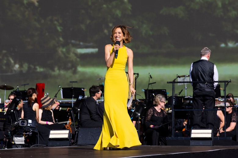Myleene Klass’s Timeless Glamour: Shining Brightly on the Red Carpet