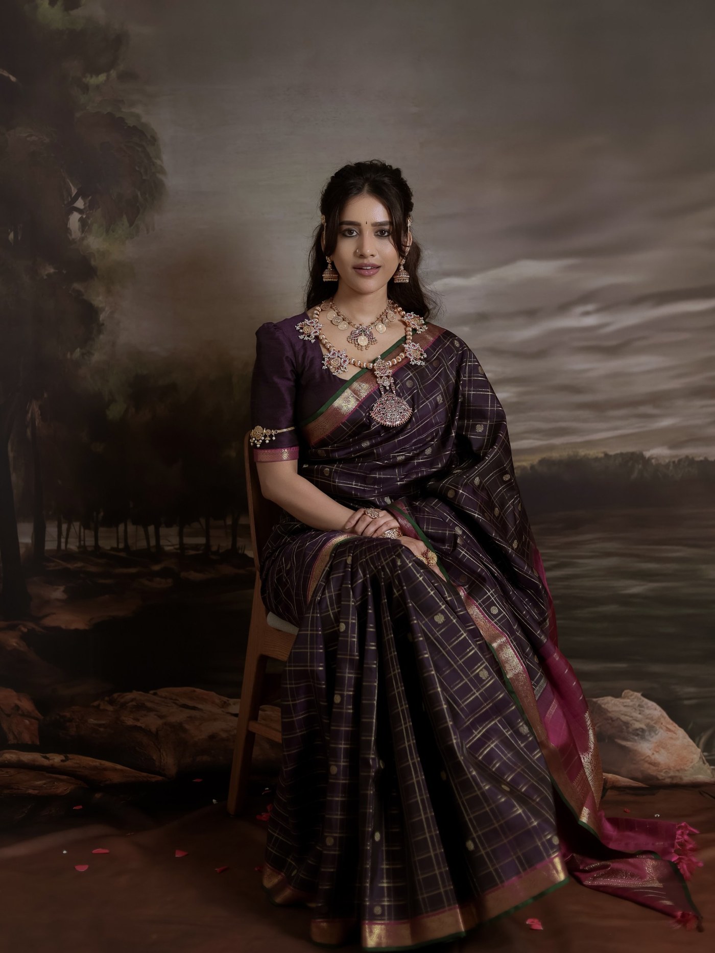 Nabha Natesh Weaves Old-World Charm into Contemporary Festive Styling