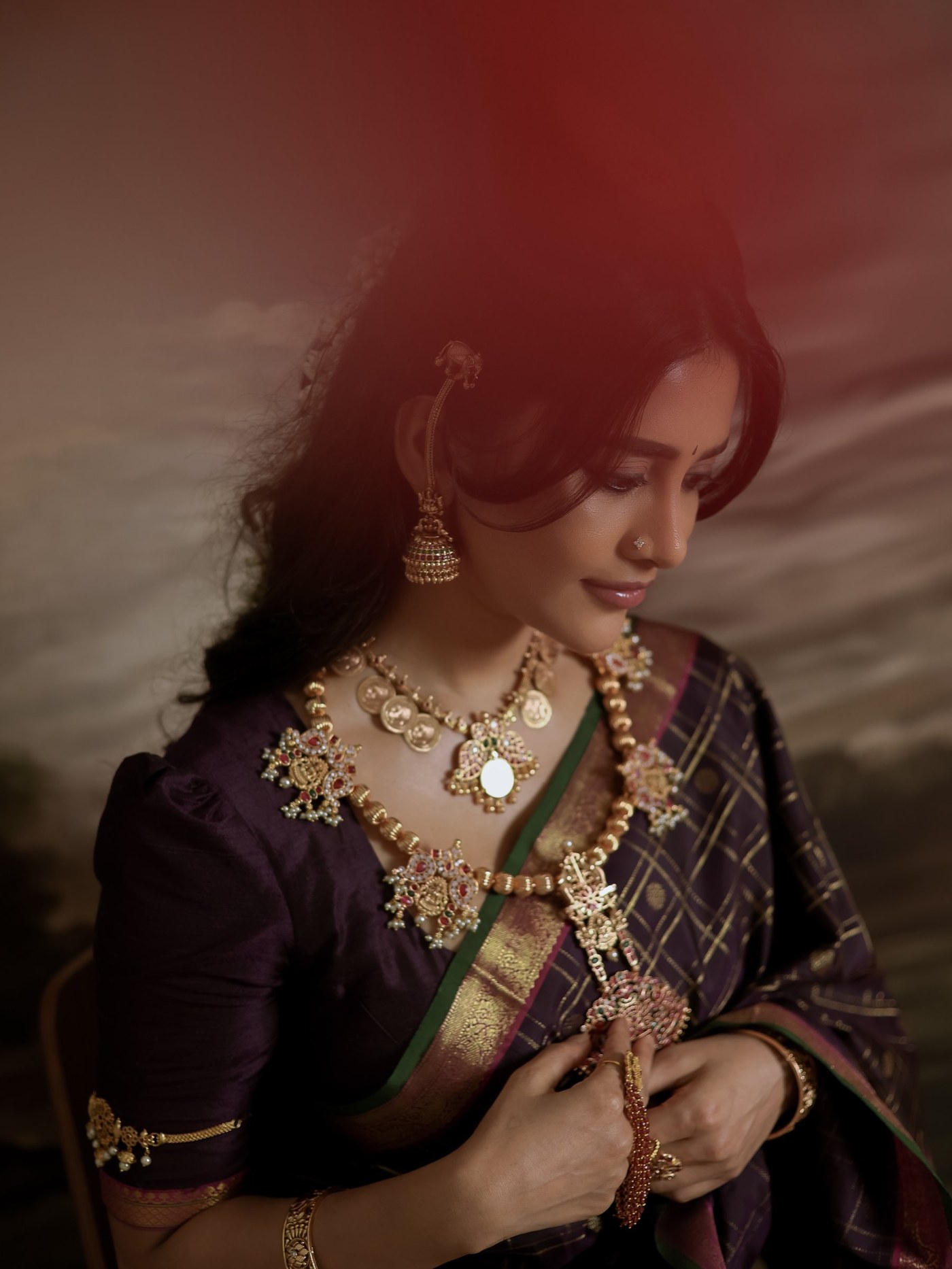 Nabha Natesh Weaves Old-World Charm into Contemporary Festive Styling