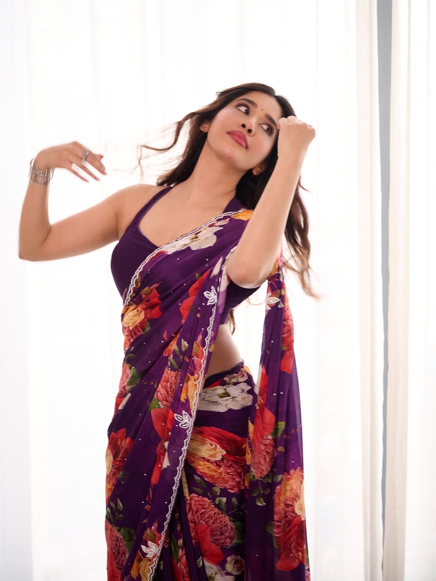 Nabha Natesh Redefines Soft Femininity in Latest Wardrobe Moments