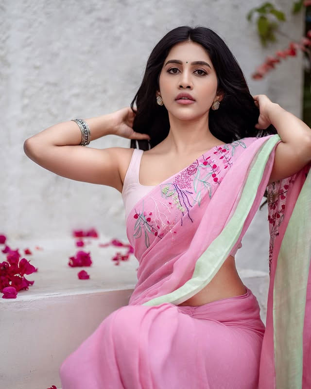 Nabha Natesh Shines in Sparkling Sequin Mini Dress!