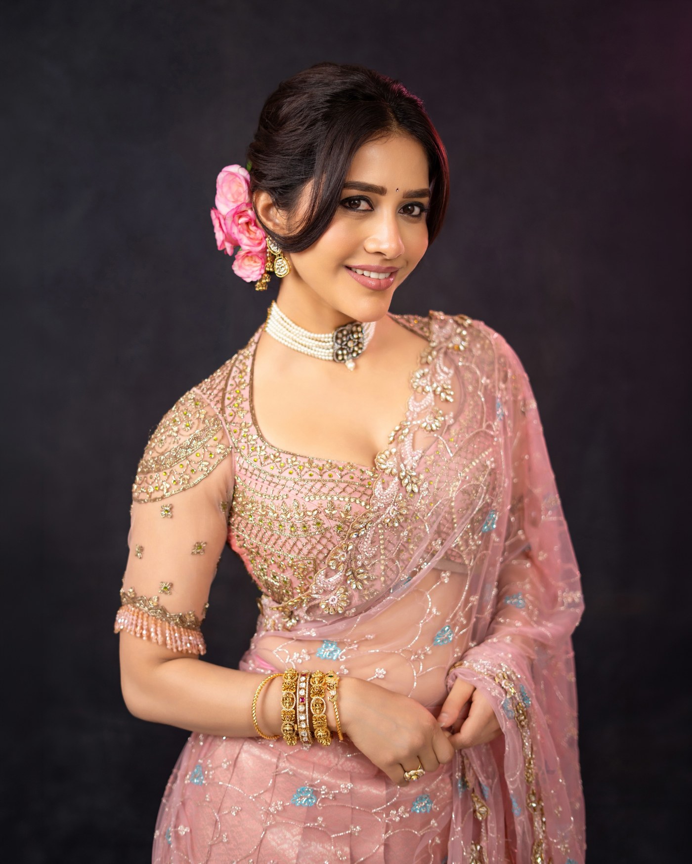Nabha Natesh's Industrial Chic in Stunning White Gown!