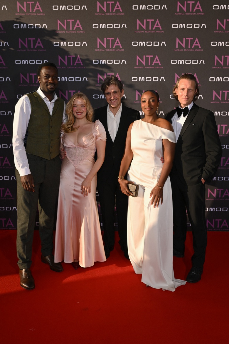 Natalie Quarry Steals the Spotlight at the National Television Awards