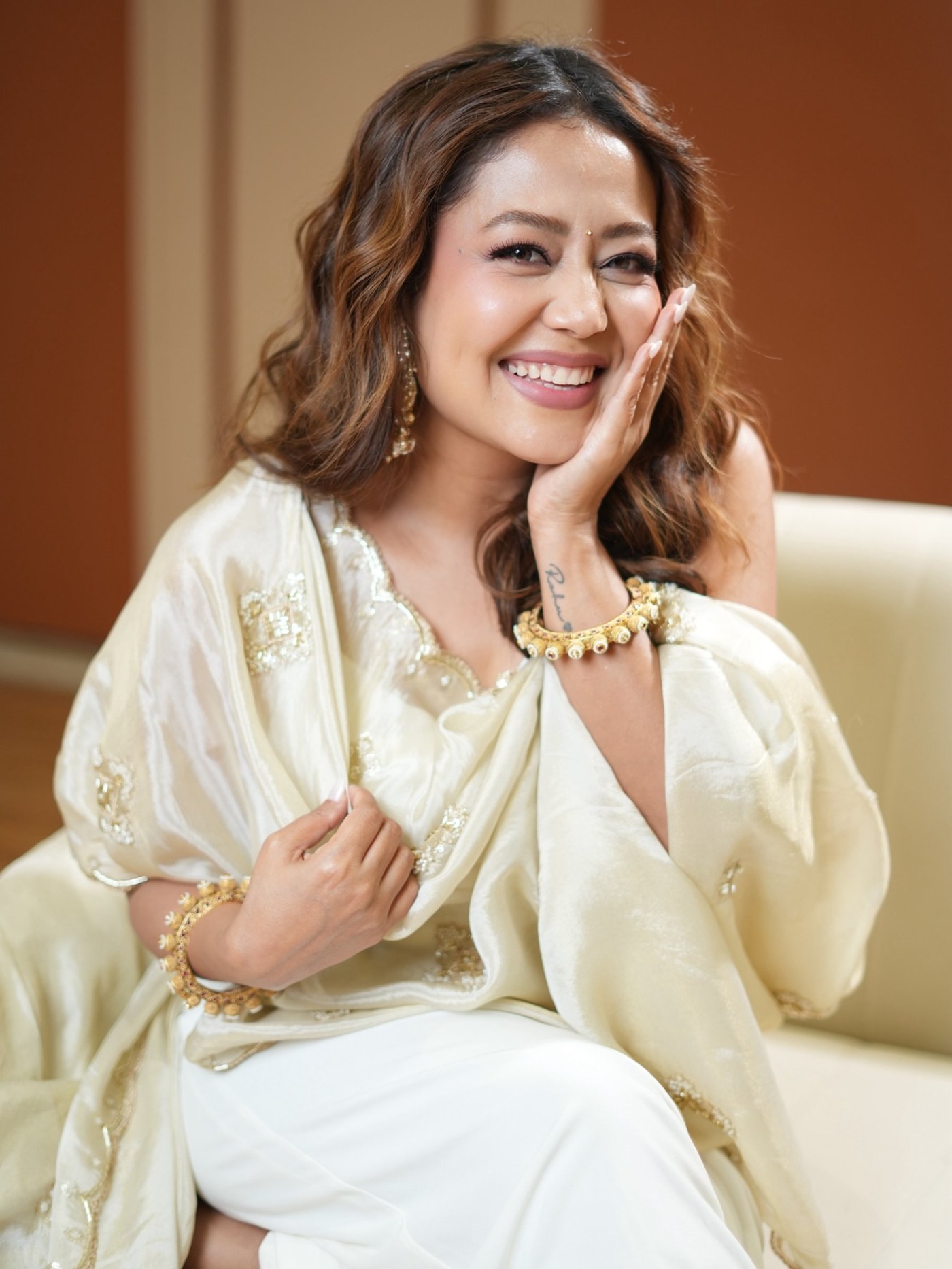 Neha Kakkar's Effortless Glamour: Blending Tradition with Modern Edge
