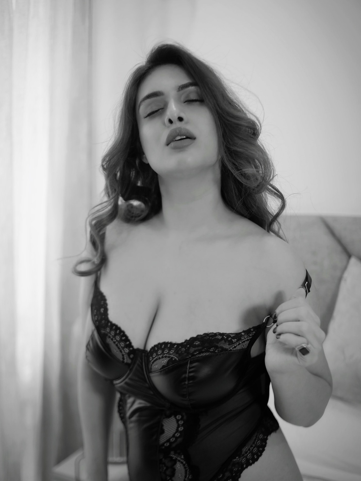 Neha Malik's Chic Monochrome Moment Captivates Fashion World