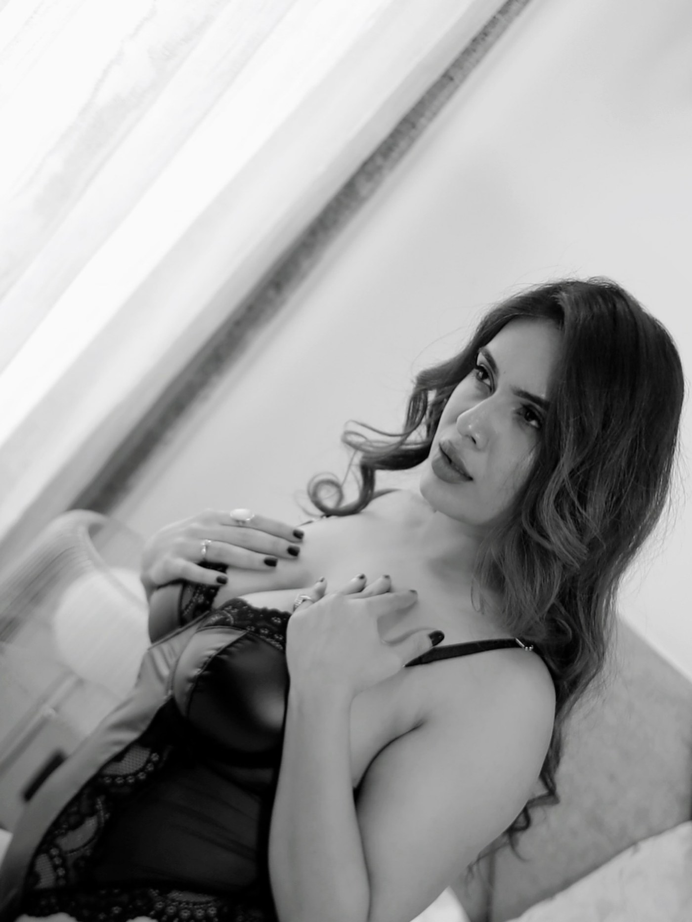 Neha Malik's Chic Monochrome Moment Captivates Fashion World