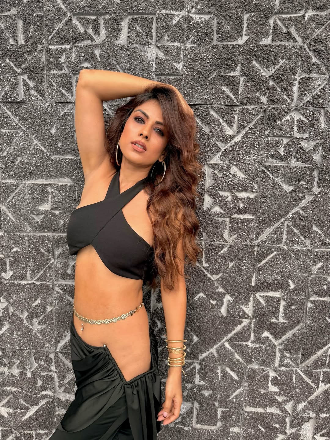 Nia Sharma's Iconic Black Glam Look Steals the Spotlight