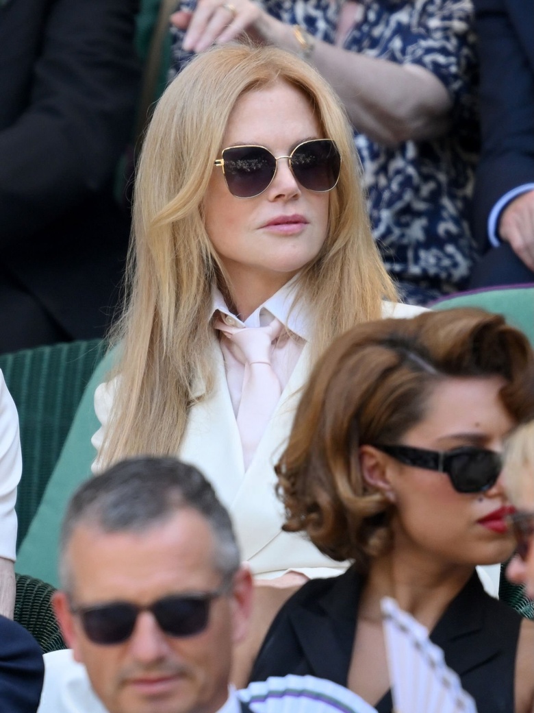 Nicole Kidman attends Day Fourteen of the 2026 Wimbledon Championships in London for a glamorous day out.