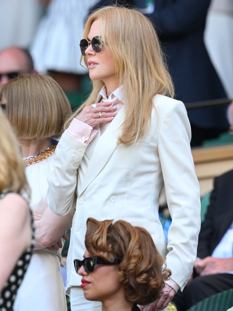 Nicole Kidman’s Effortless Glamour at the Wimbledon Championships
