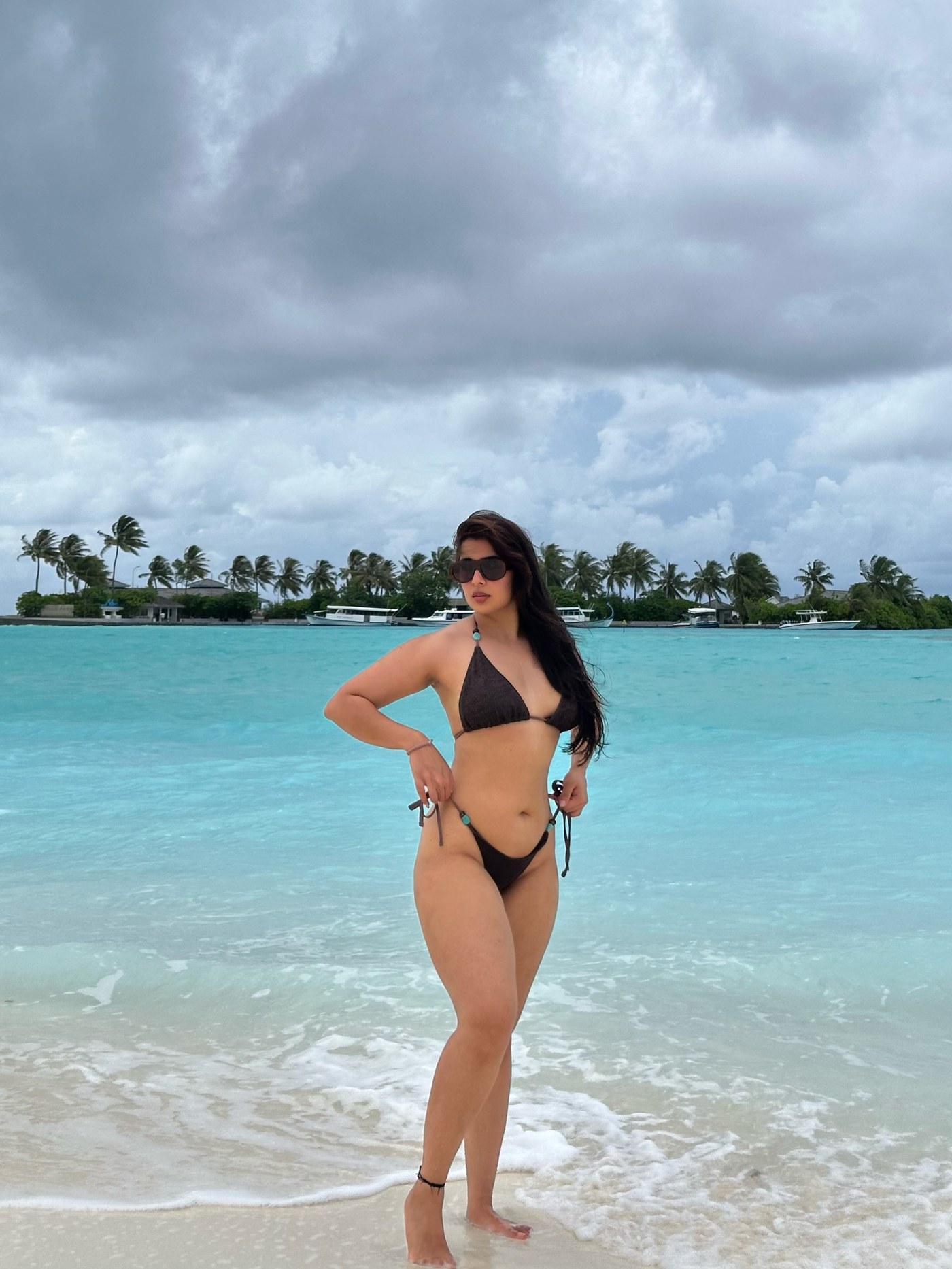 Nikita Sharma's Maldives Vibes: Effortless Resort Chic in Bikini and Kaftan
